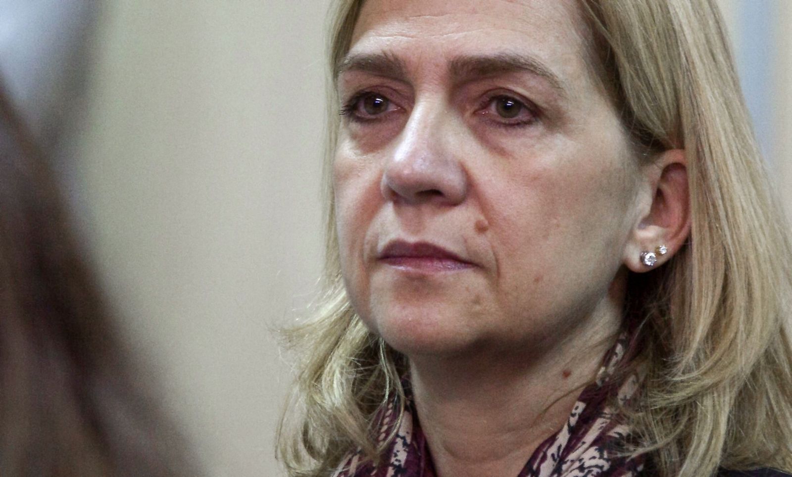 Doña Cristina cuando tuvo que comparecer ante el juzgado por el Caso Nóos