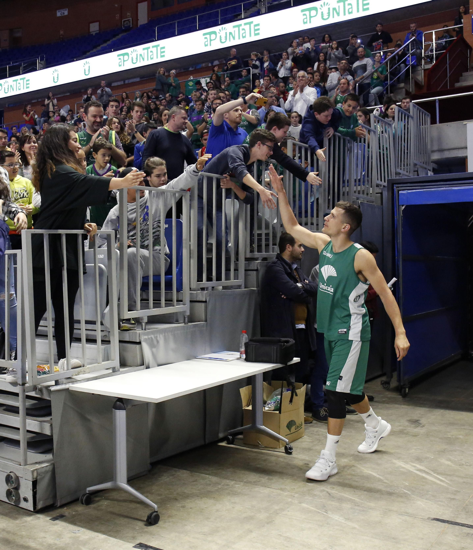 Los cinco años de Adam Waczynski en el Unicaja, en fotos