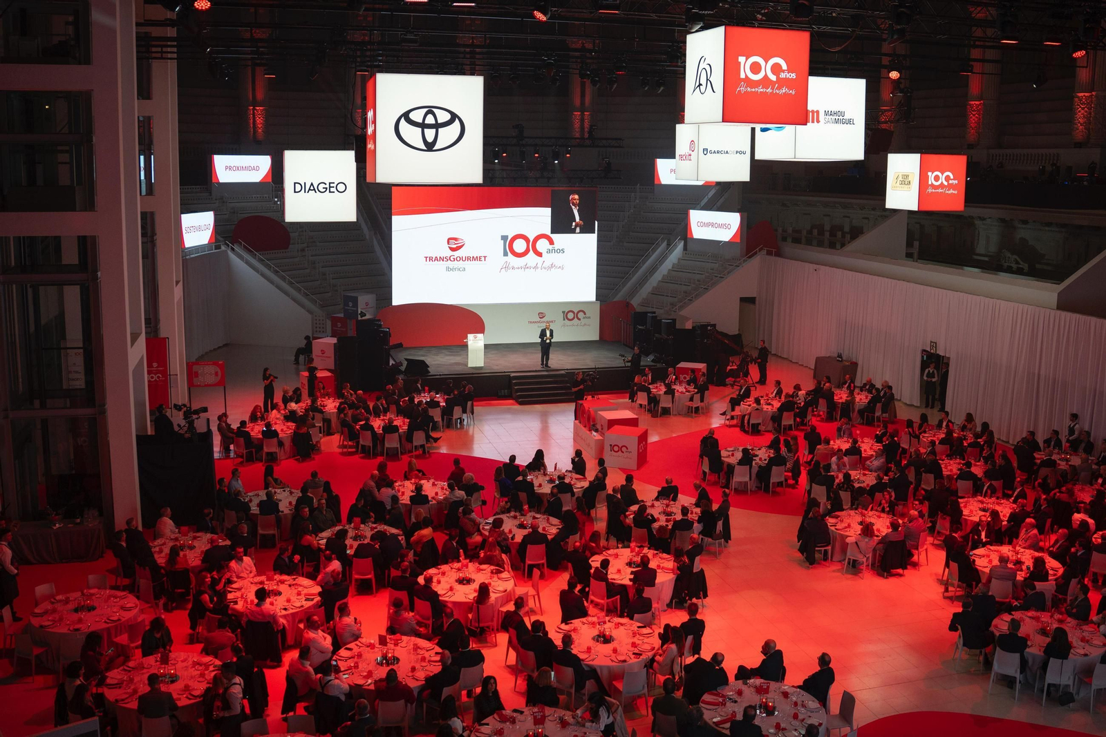 Acto de Transgourment Ibérica en Barcelona. Acto de Transgourment Ibérica en Barcelona.