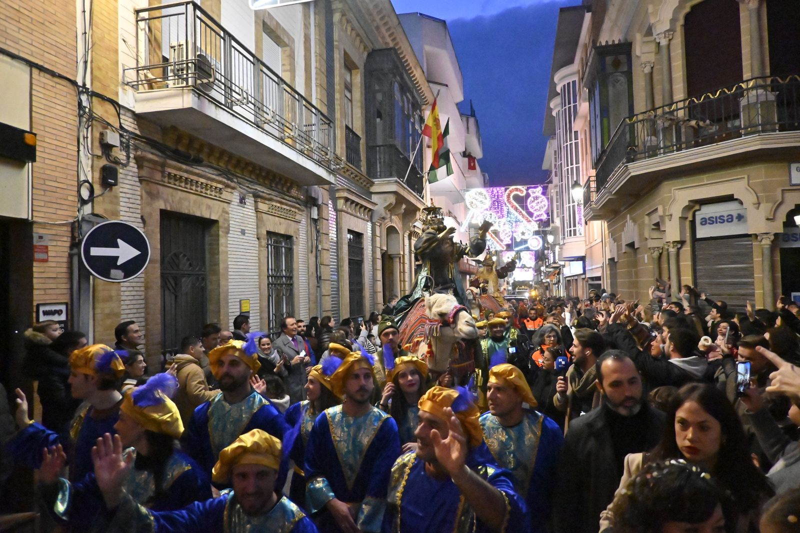 Las mejores fotografías de la llegada de los Reyes Magos a Huelva