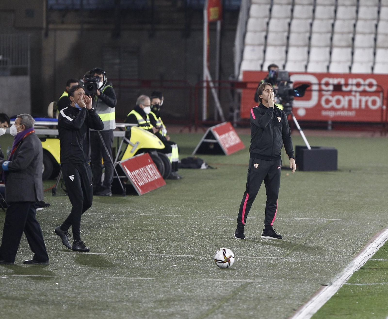 Fotogalería U.D. Almeria-Sevilla F.C. Copa del Rey Fútbol.