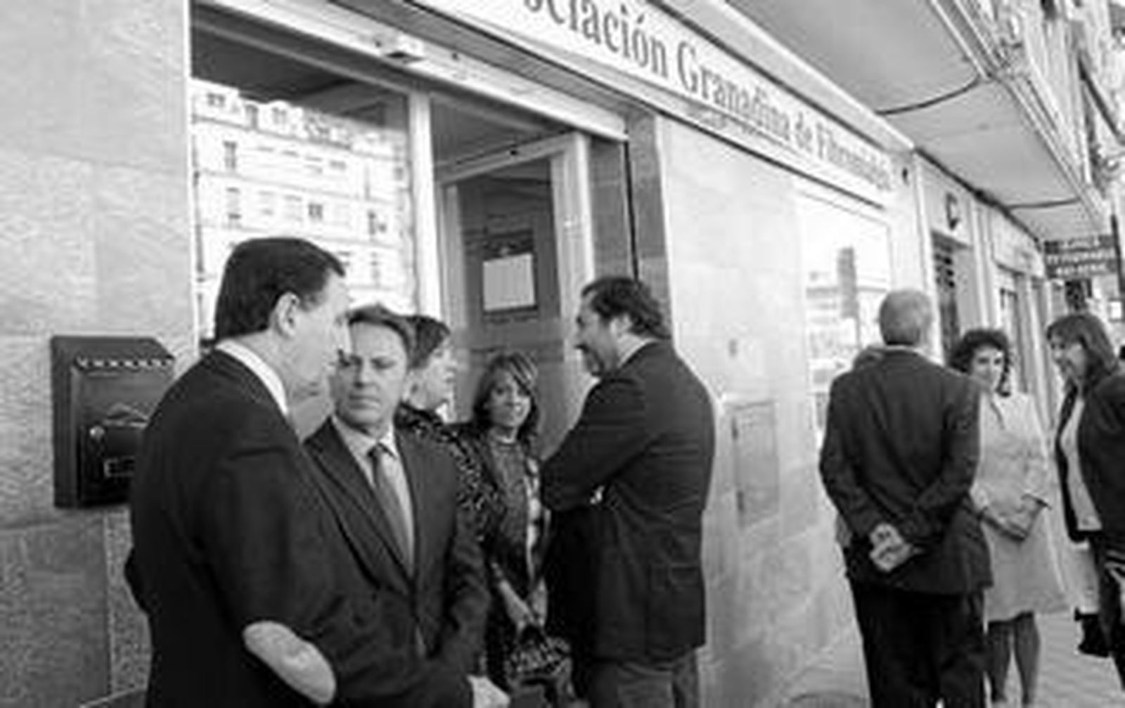 Acto de inauguración de la Asociación Granadina de Fibromialgia (Agrafim), ayer.