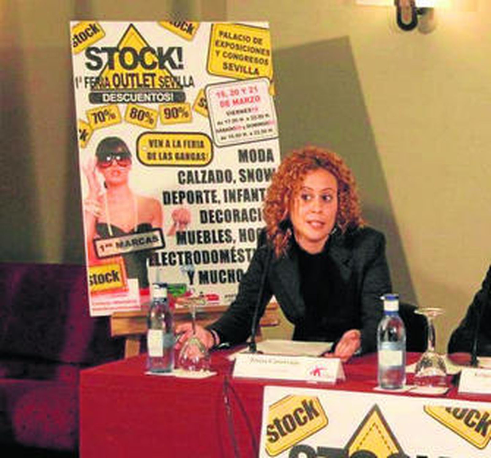 Teresa Castroviejo, socia de TC Media, en la presentación de la feria.