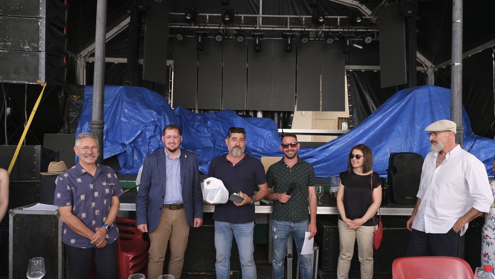 Imágenes del concurso de cata de vinos de las Fiestas de Abrucena 2022