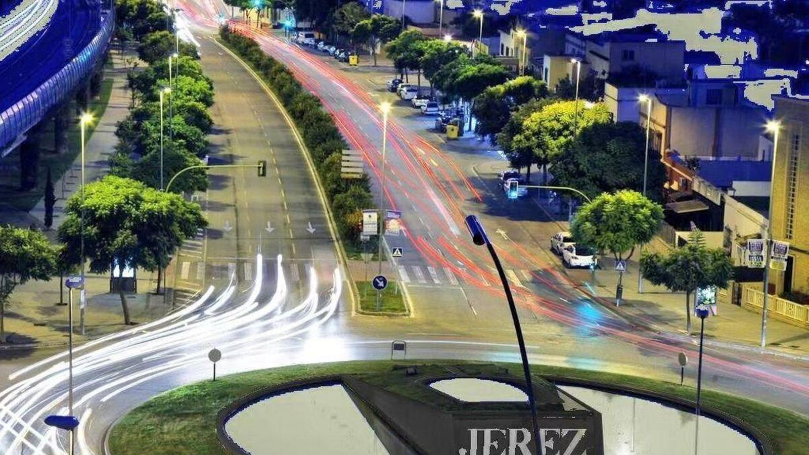 Así será la nueva imagen de la rotonda de la venencia en Jerez. Así será la nueva imagen de la rotonda de la venencia en Jerez.