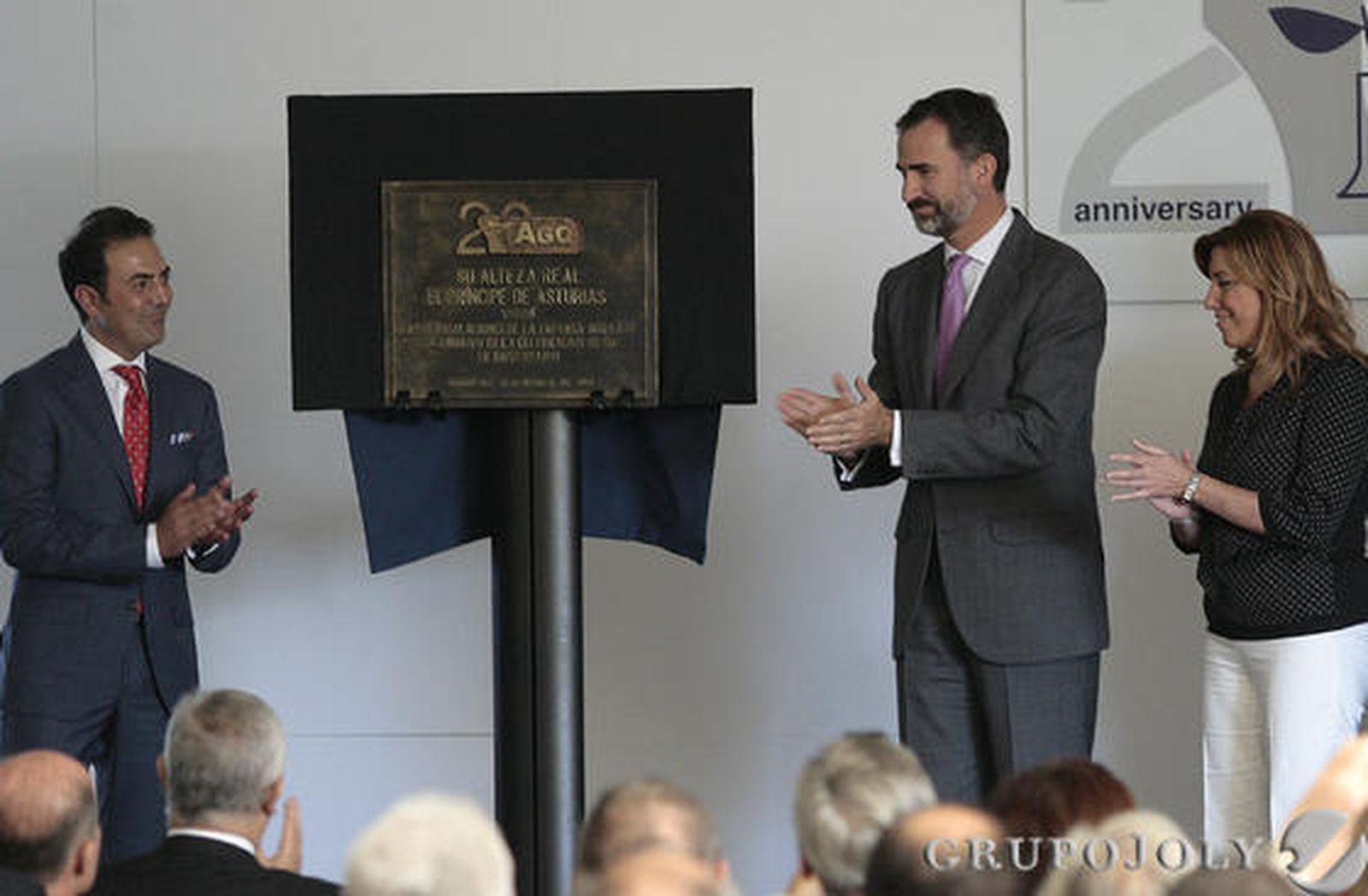 Aniversario con visita real