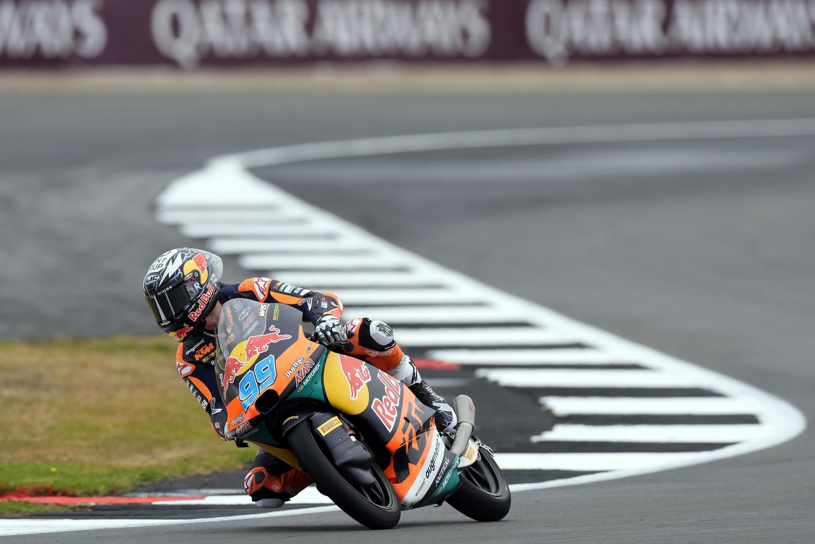 José Antonio Rueda durante el Gran Premio de España en Silverstone