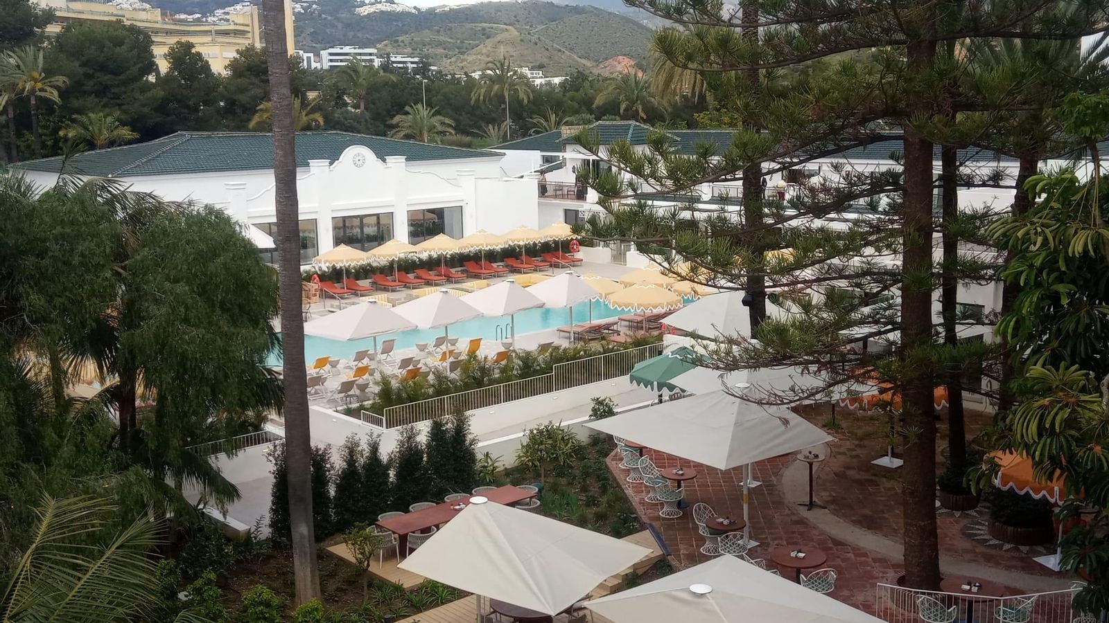 Vista aérea del 5 estrellas.