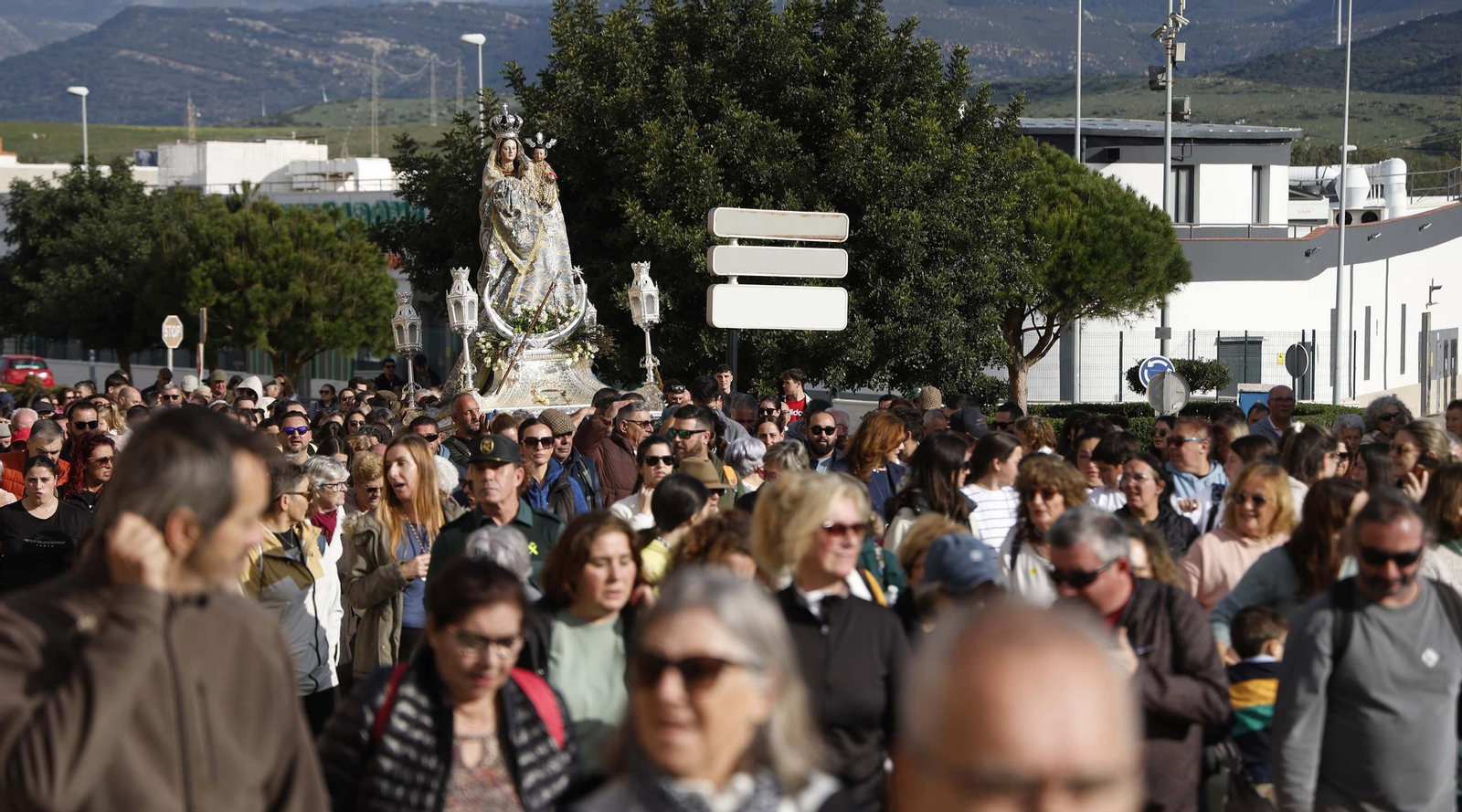 Fotos de la llegada de la Virgen de la Luz a Tarifa por su 275 aniversario como patrona