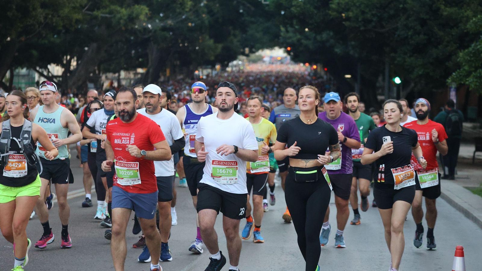 Las mejores fotos de la Maratón de Málaga 2024
