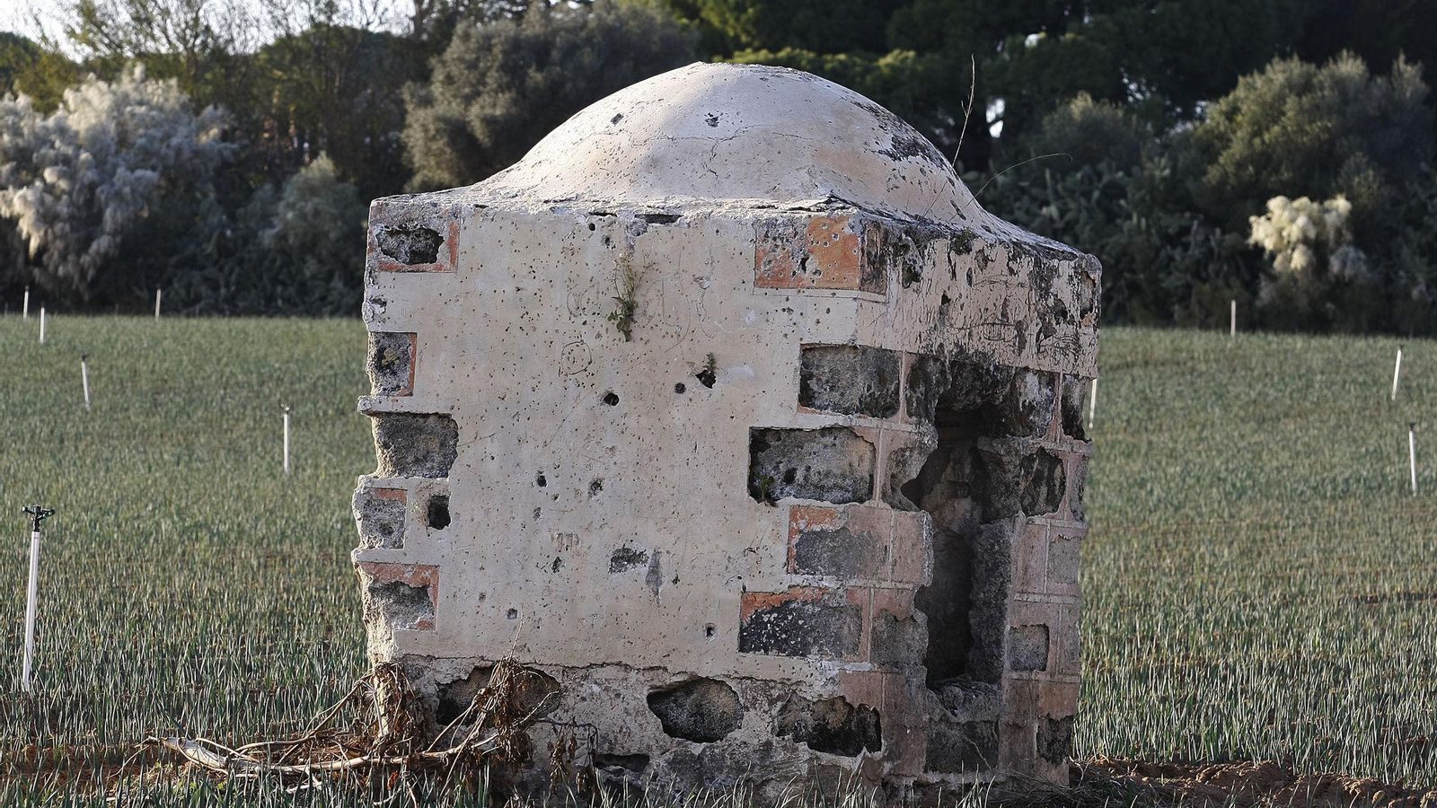 Uno de los registros antiguos del histórico acueducto subterráneo.