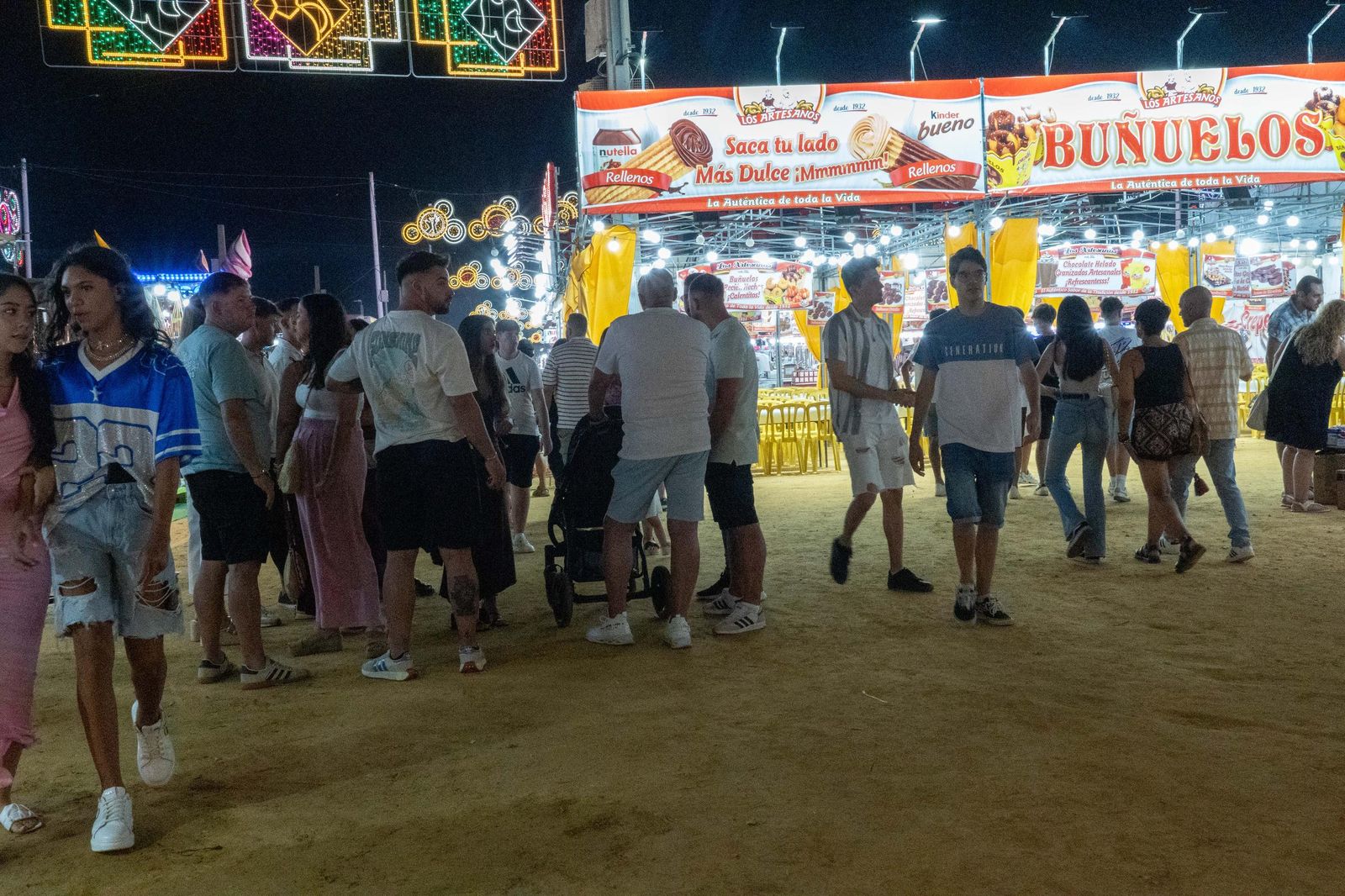 Colombinas 2025: Imágenes del ambiente el viernes 1 de agosto en las Fiestas Colombinas