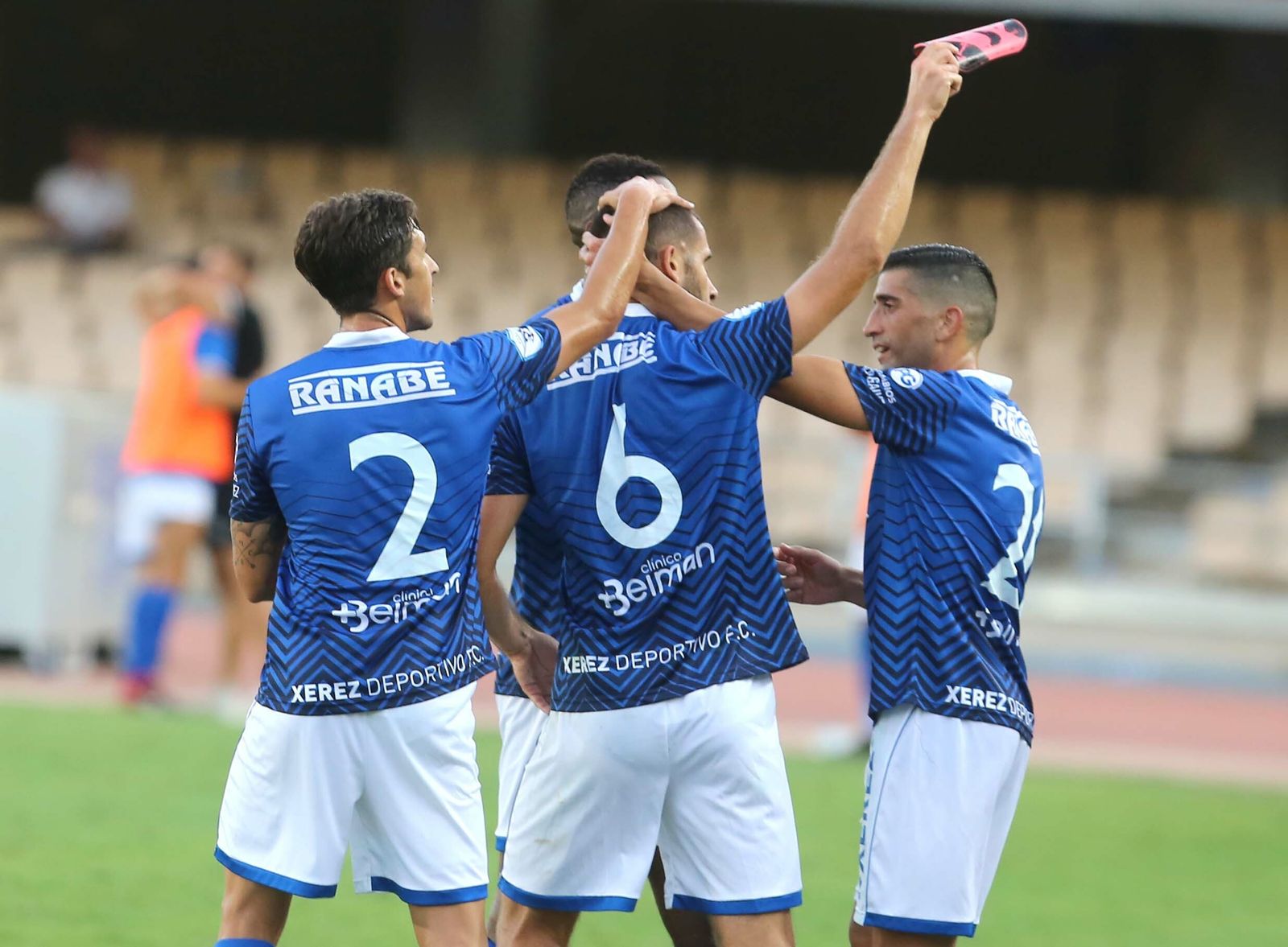 Los azulinos sumaron ante el San Roque su 150 triunfo en Liga.