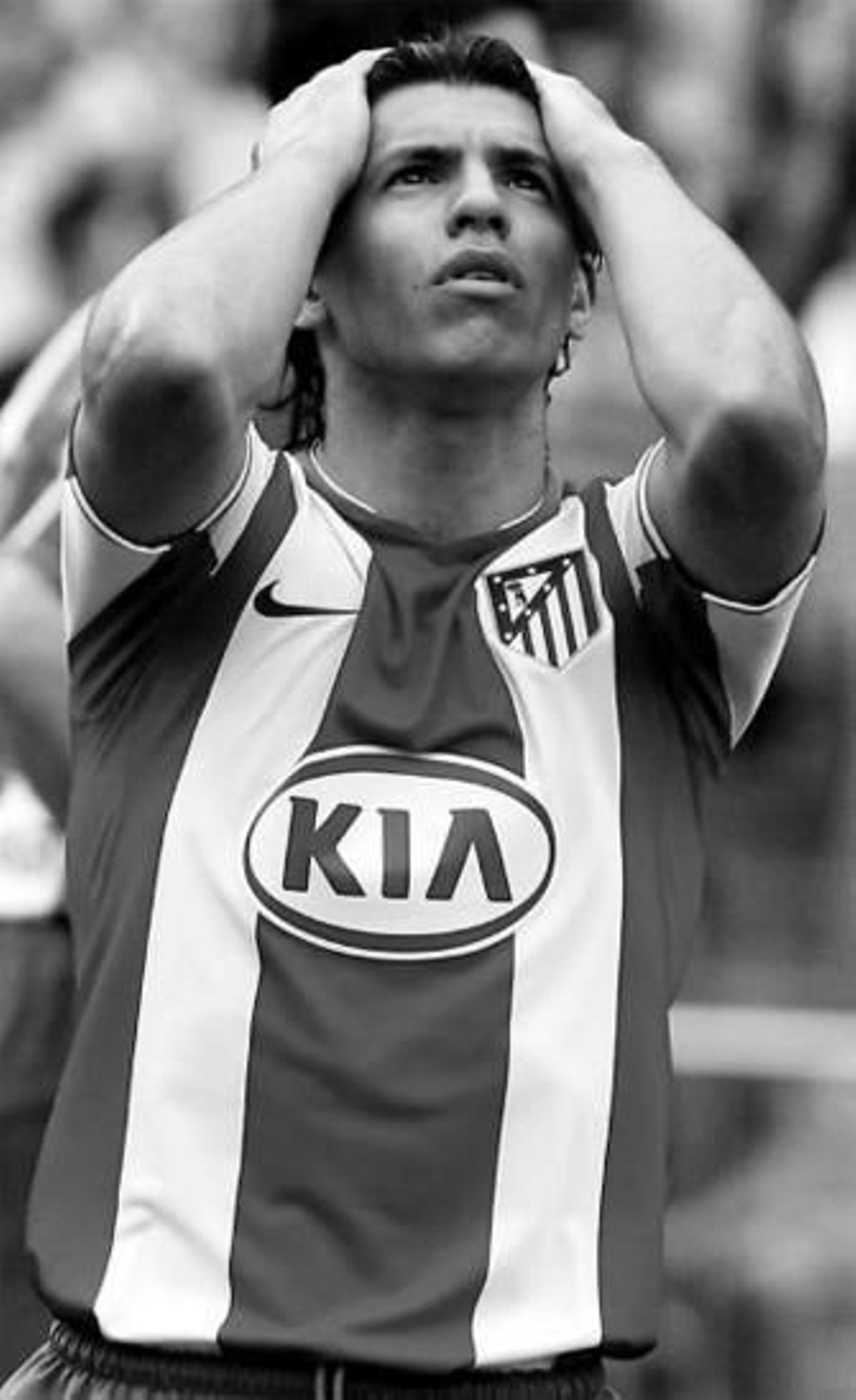 El ariete argentino en un partido de Liga.