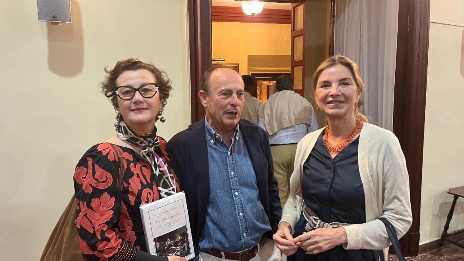 Teresa Montes, Gonzalo Melgarejo y Antela Arjona.