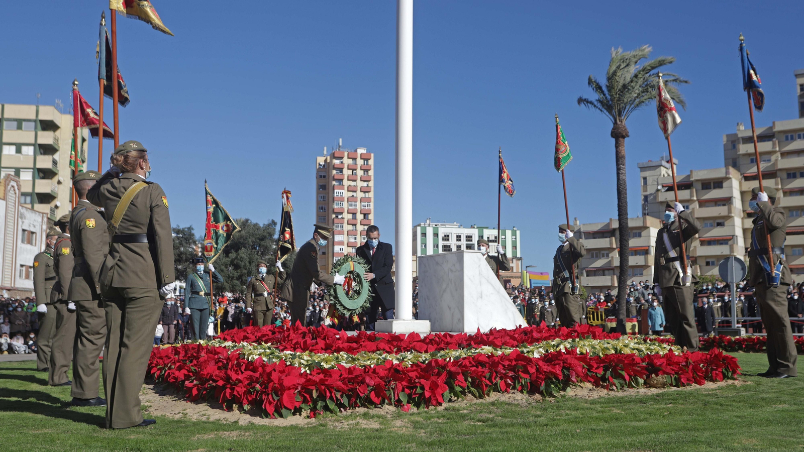 Acto del Día de la Constitución en 2021.