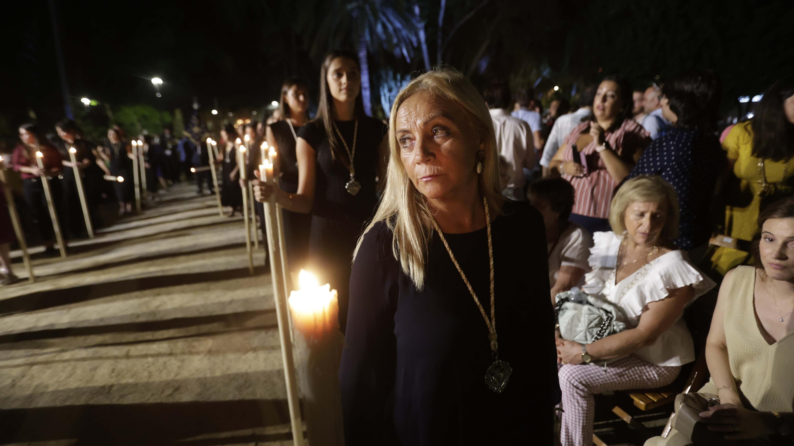 La Magna Mariana de Algeciras por el Parque María Cristina, en imágenes