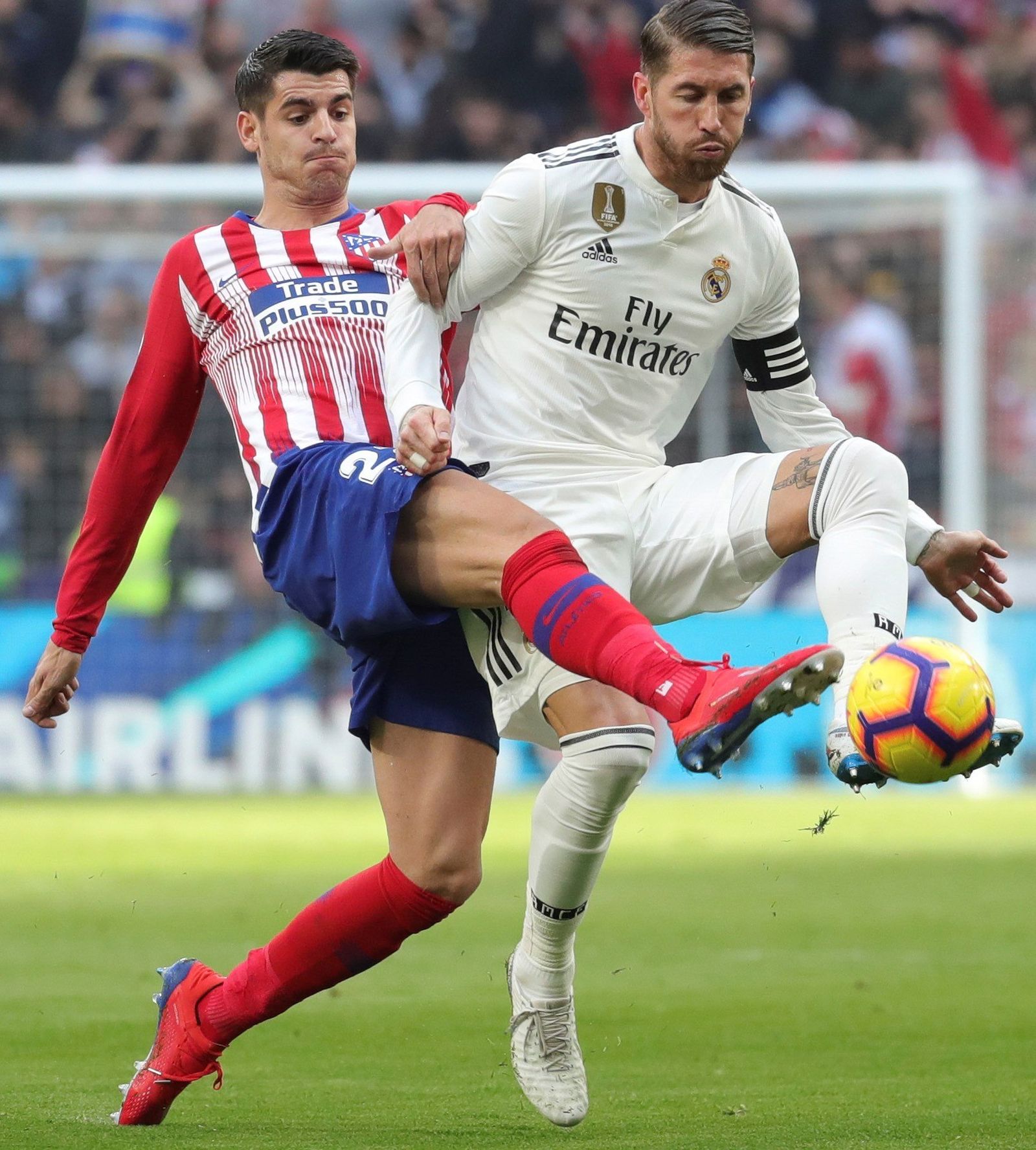 Las imágenes del Atlético de Madrid-Real Madrid