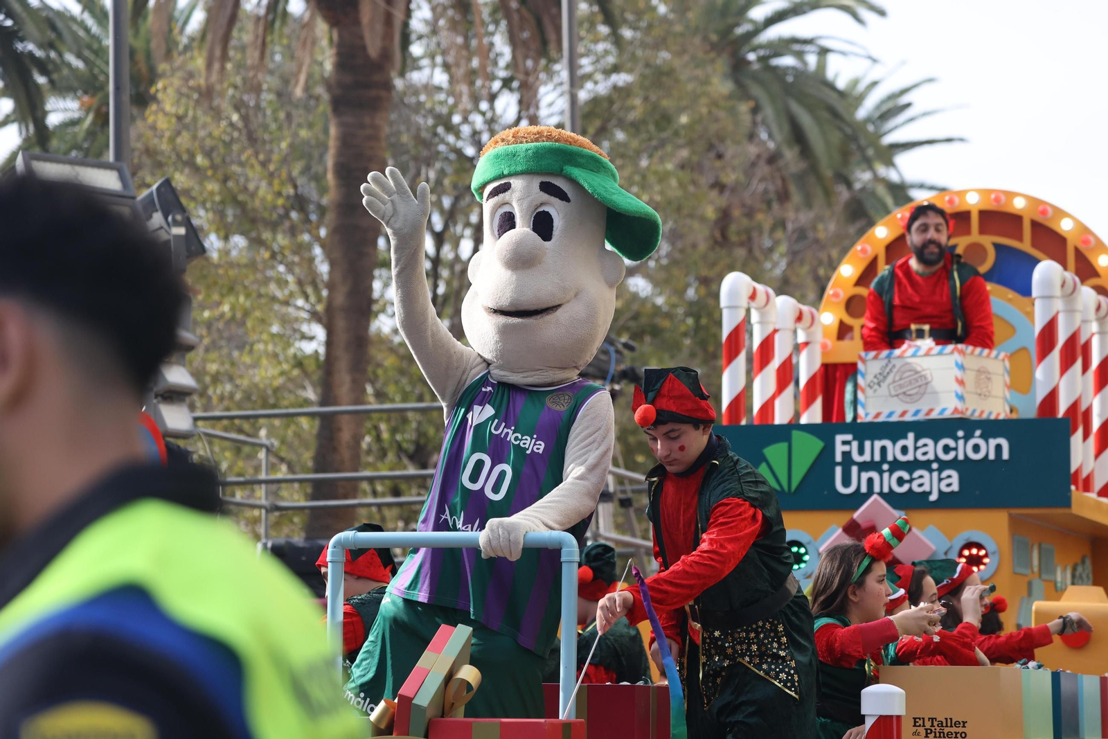 La Cabalgata de Reyes Magos de Málaga, en imágenes