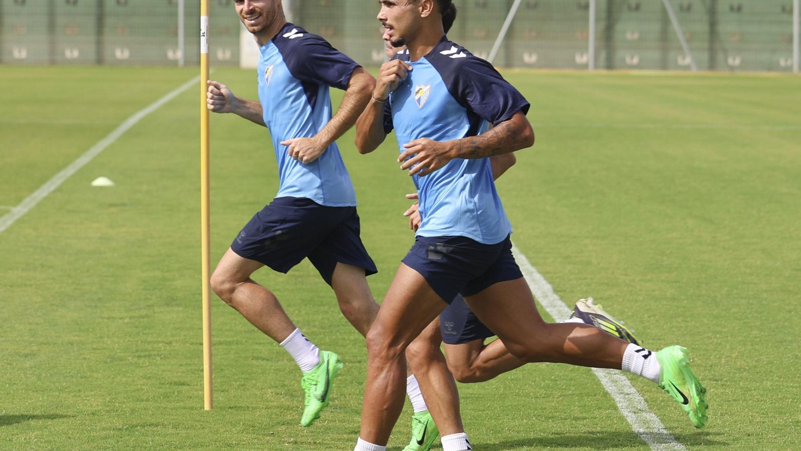 El Málaga CF prueba la Ciudad Deportiva de Arraijanal