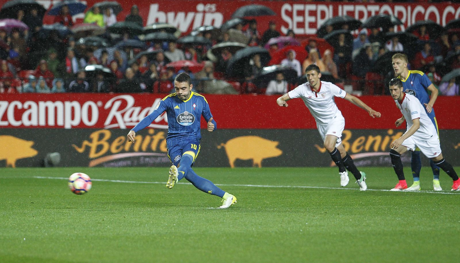 El Sevilla FC-Celta de Vigo, en imágenes