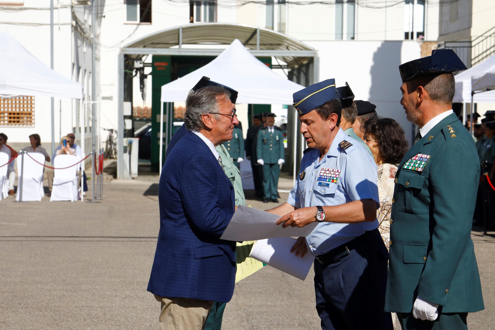 Las imágenes de la toma de posesión del nuevo jefe de la Comandancia de Córdoba, el coronel Ramón María Clemente
