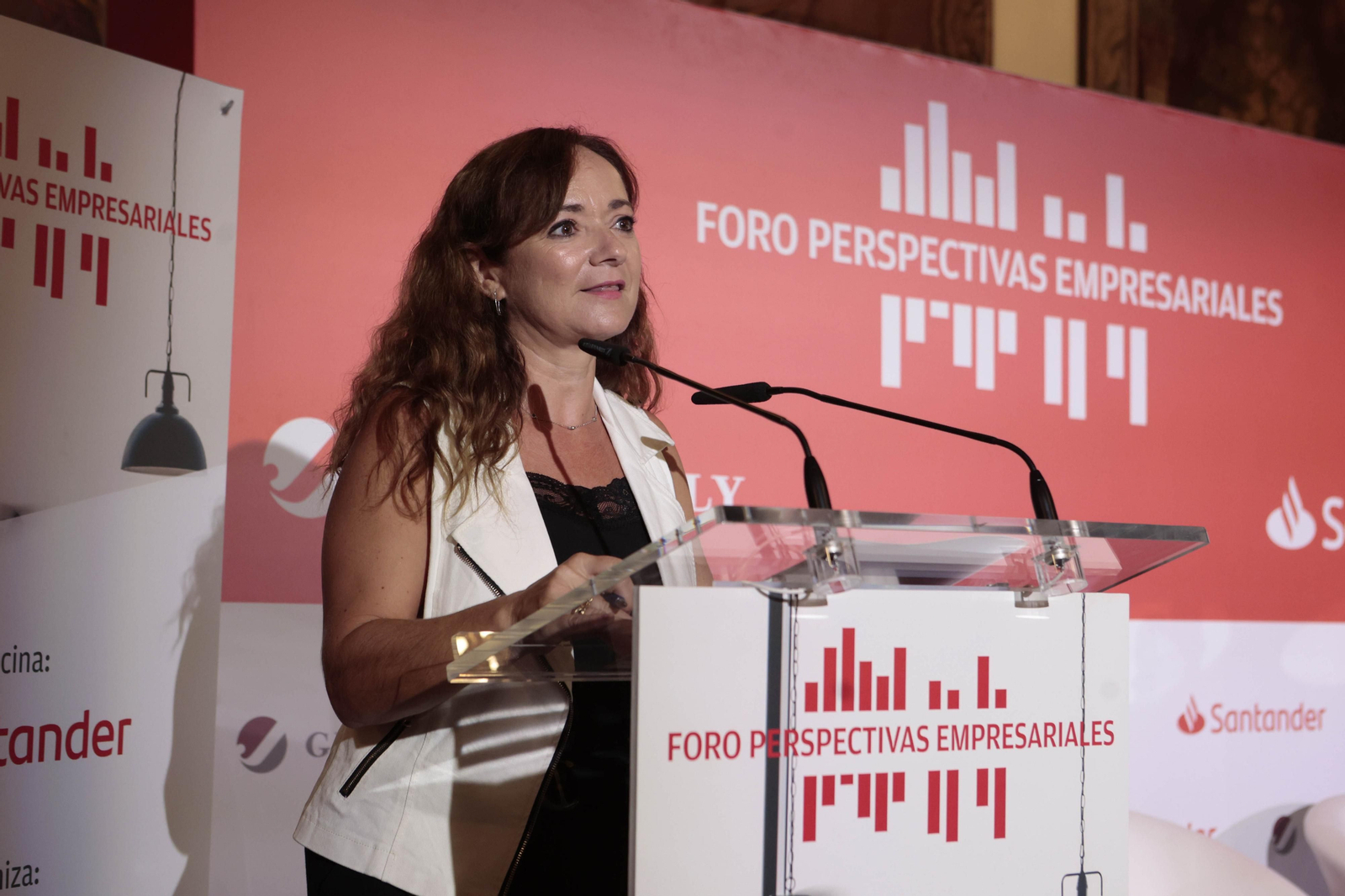 Las Imágenes del Foro Perspectivas Empresariales del  Banco Santander