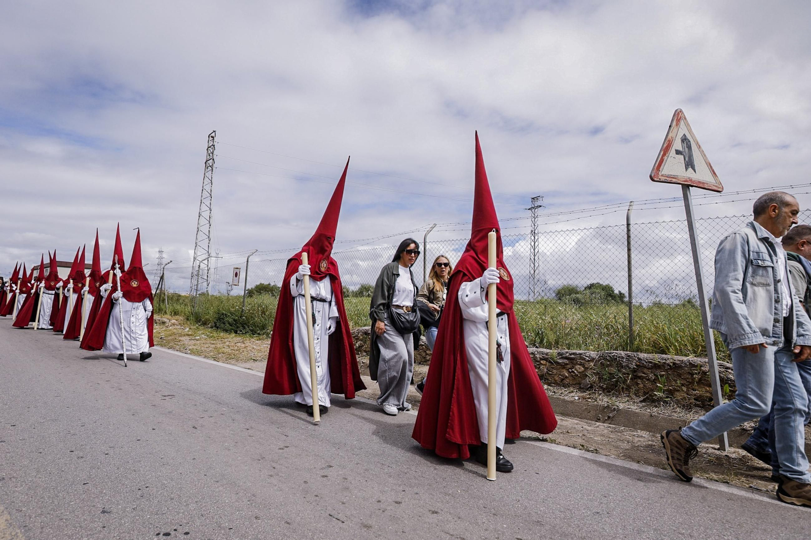 Las imágenes de la Hermandad de Tres Caídas de la Semana Santa de San Fernando 2025