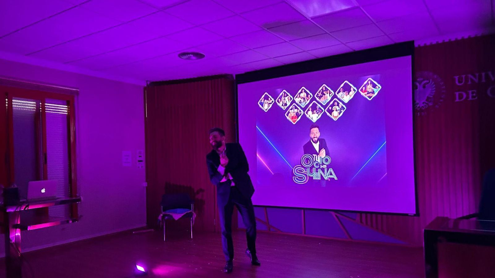 José Mora González en una gala de 'Tu Ocio Me Suena'