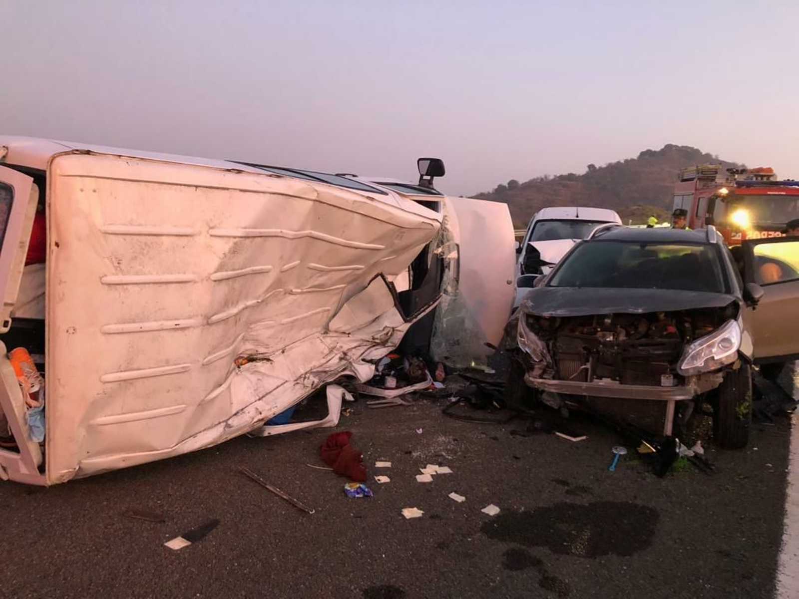 La colisión que se ha saldado con un fallecido