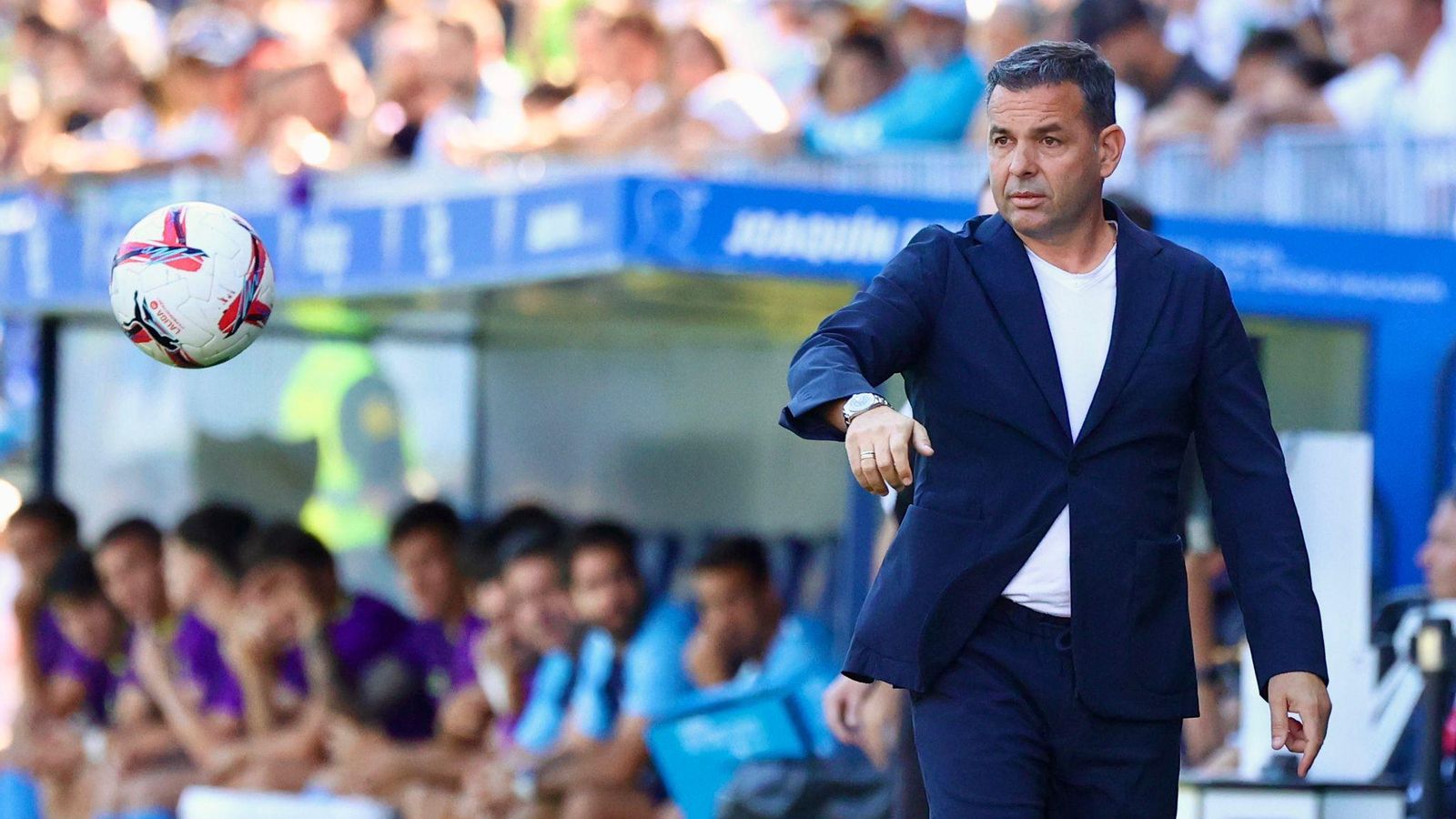 El Málaga CF-Real Oviedo, en fotos