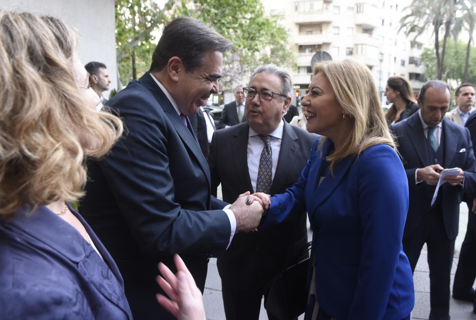 Margaritis Schinas, Juan Ignacio Zoido y Carolina España