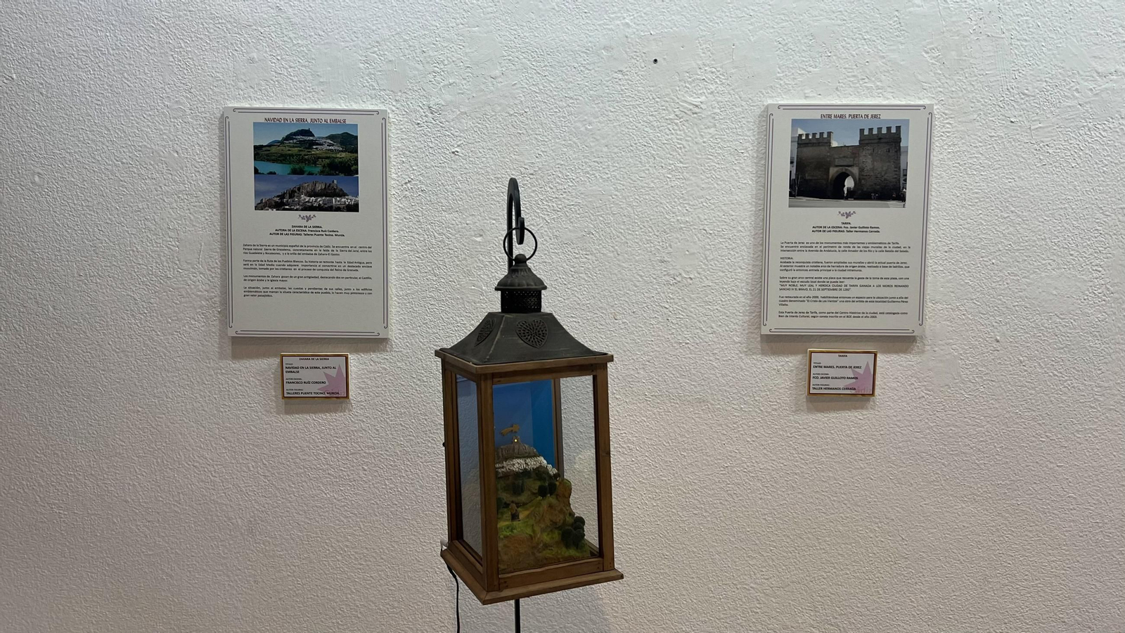 Fotos de la exposición belenista por el 25 aniversario de la asociación Oro, Incienso y Mirra en Algeciras