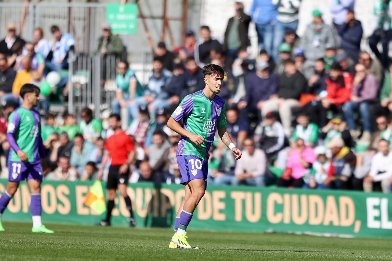 El Atlético Sanluqueño - Málaga CF, en fotos