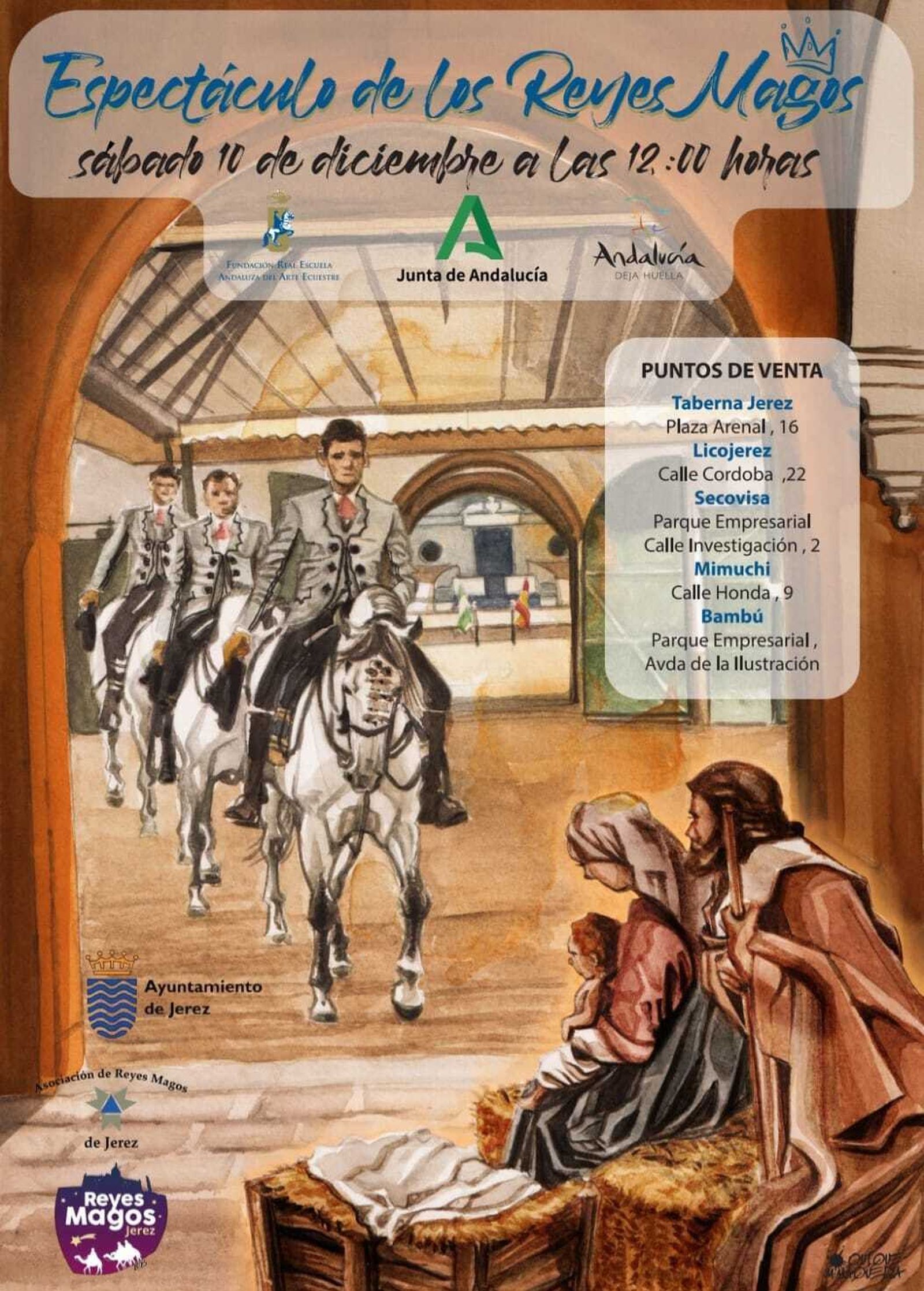 Cartel anunciador del espectáculo.