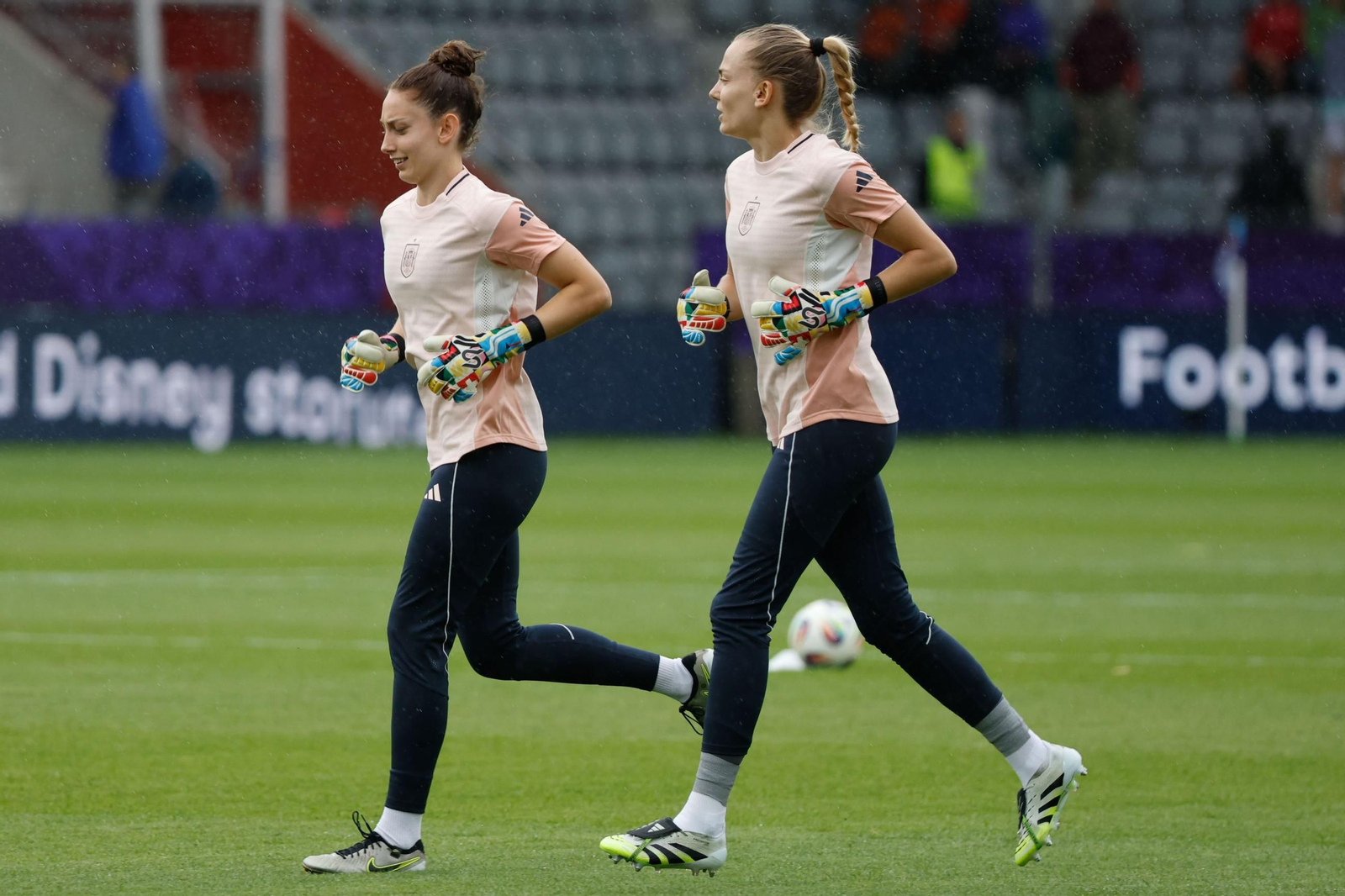 Las fotos de la goleada de España sobre Bélgica en la Eurocopa femenina