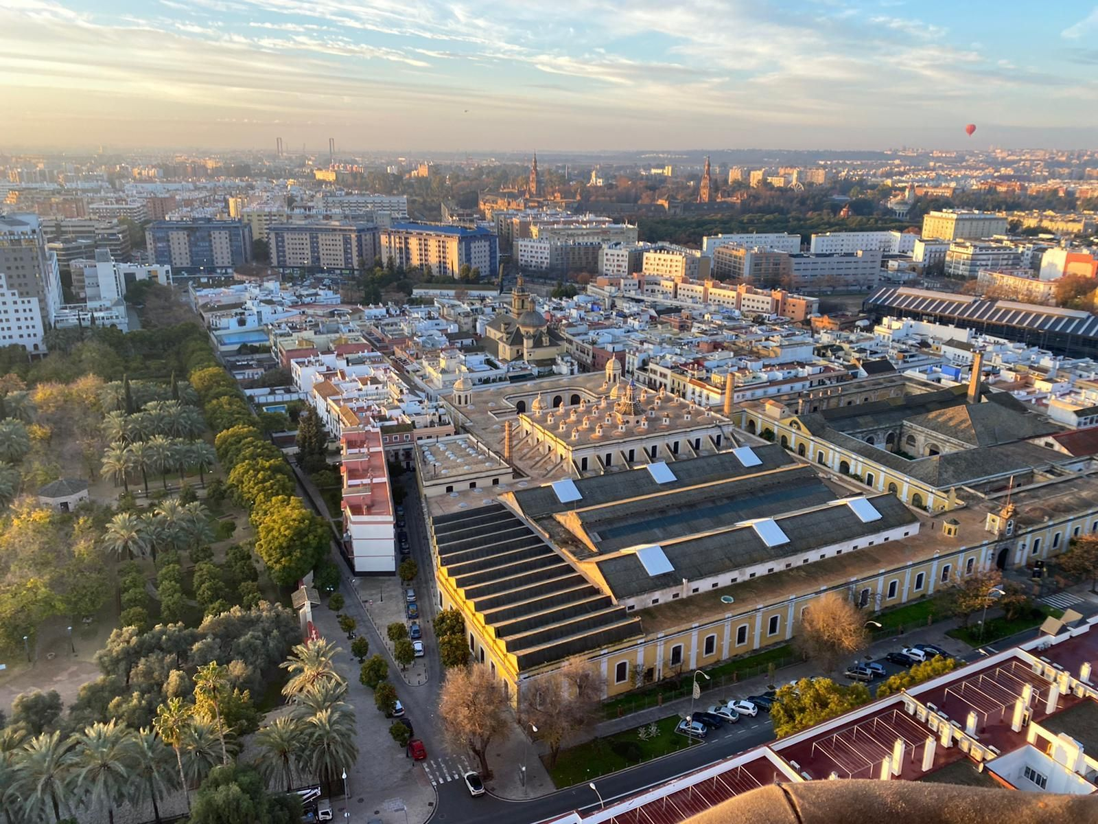 Imágenes del vuelo de los Reyes Magos