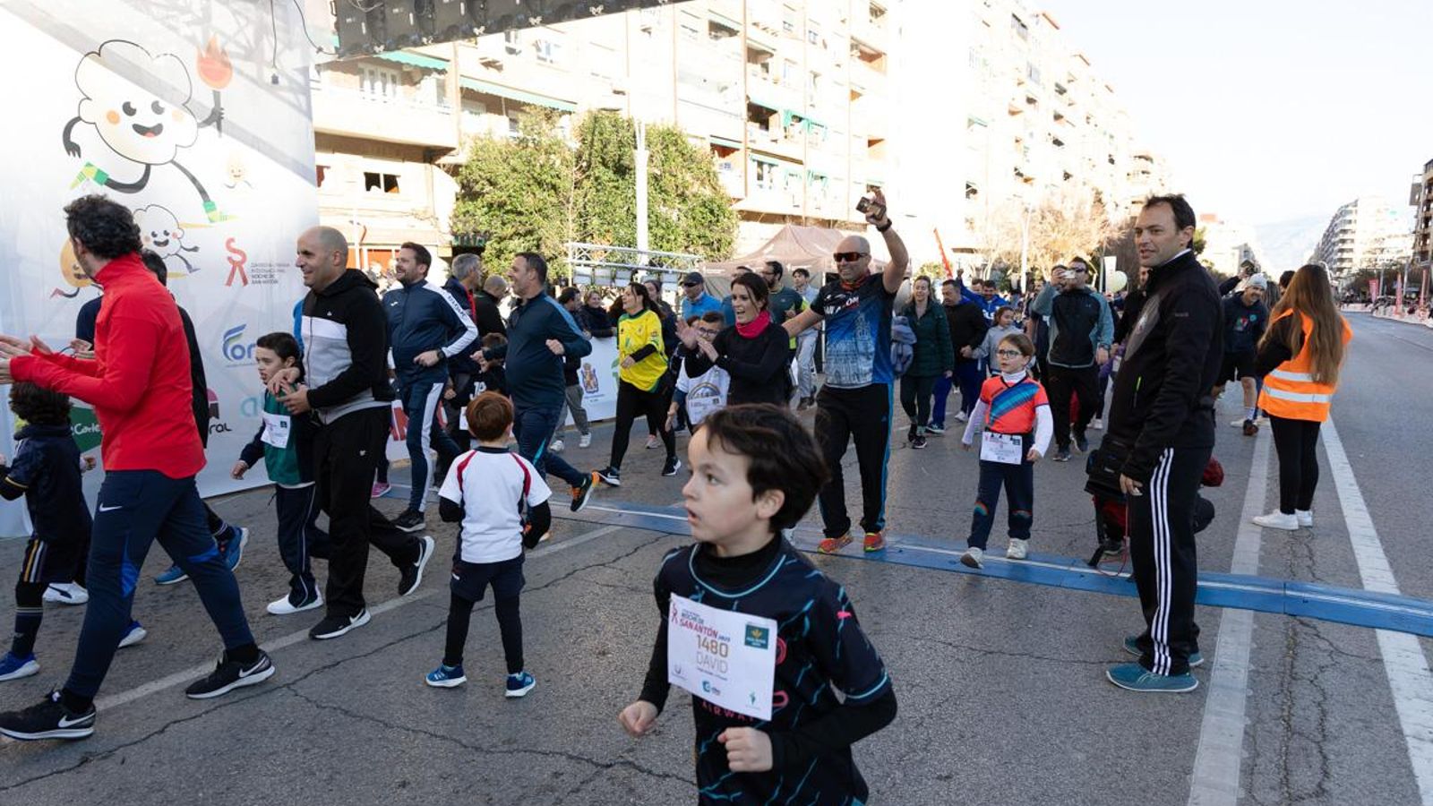 En imágenes: Los niños y niñas de los colegios de Jaén, protagonistas de la San Antón Escolar