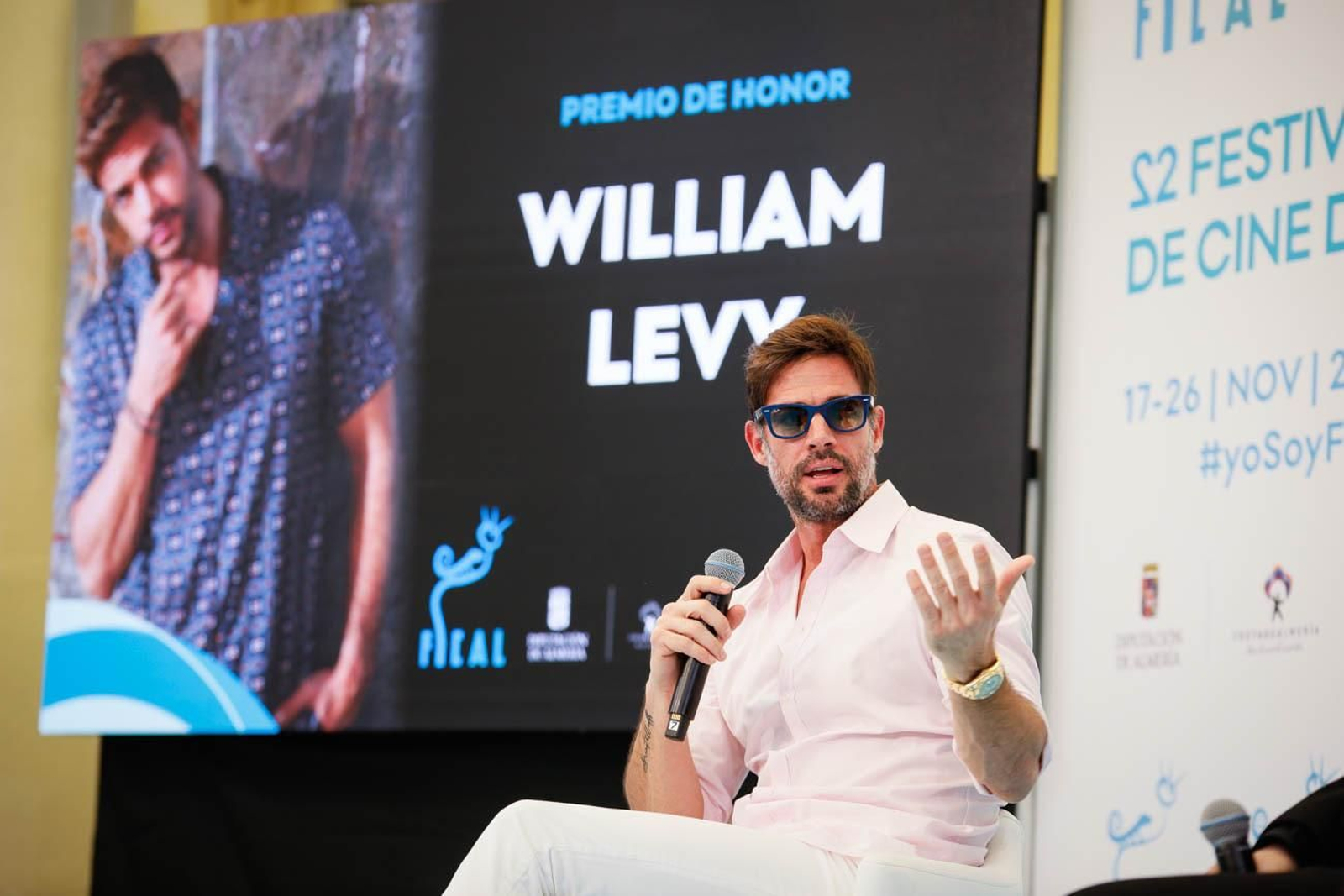 Imágenes de William Levy en FICAL