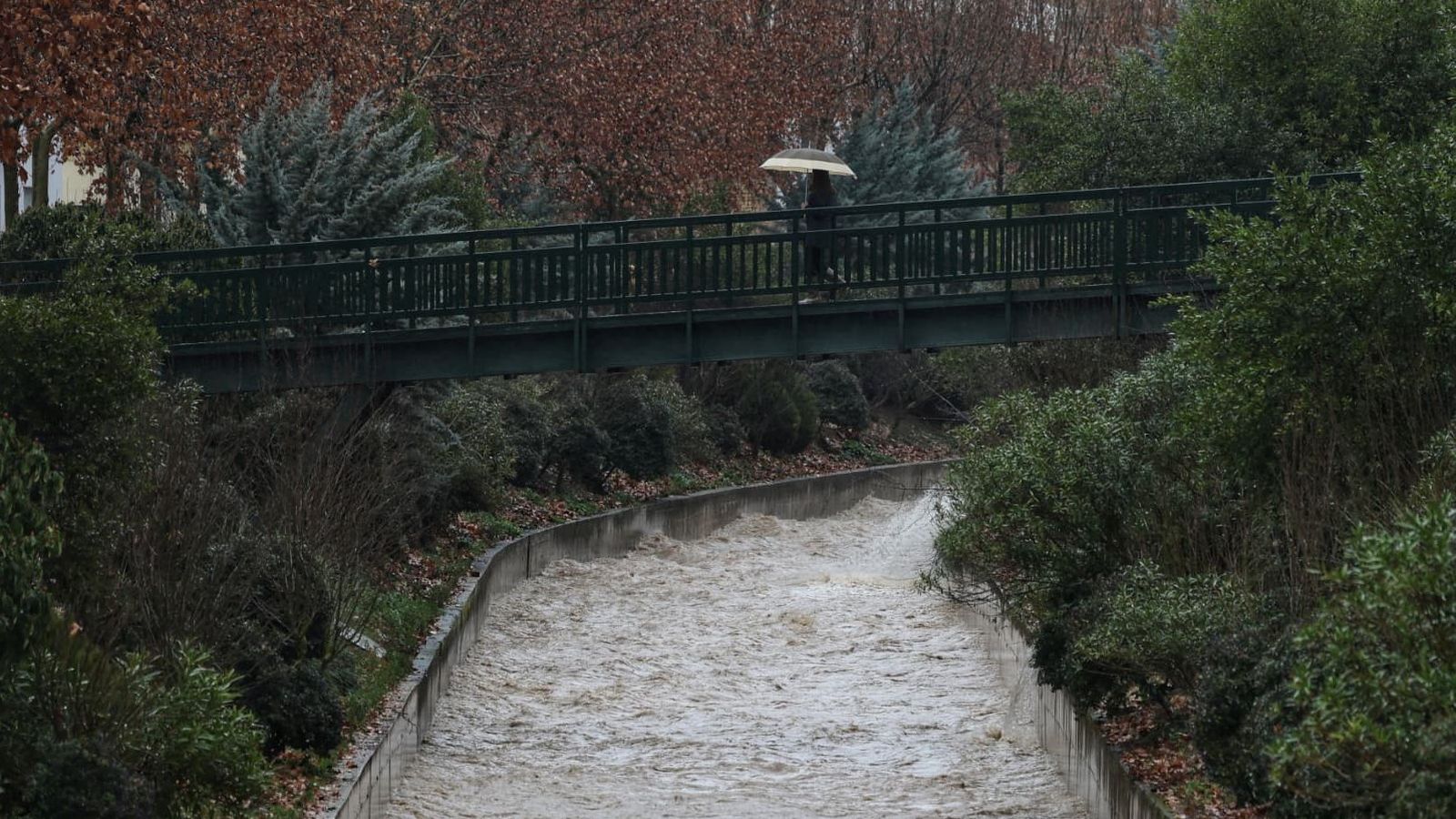 Río Guadalhorce a su paso por Villanueva del Trabuco