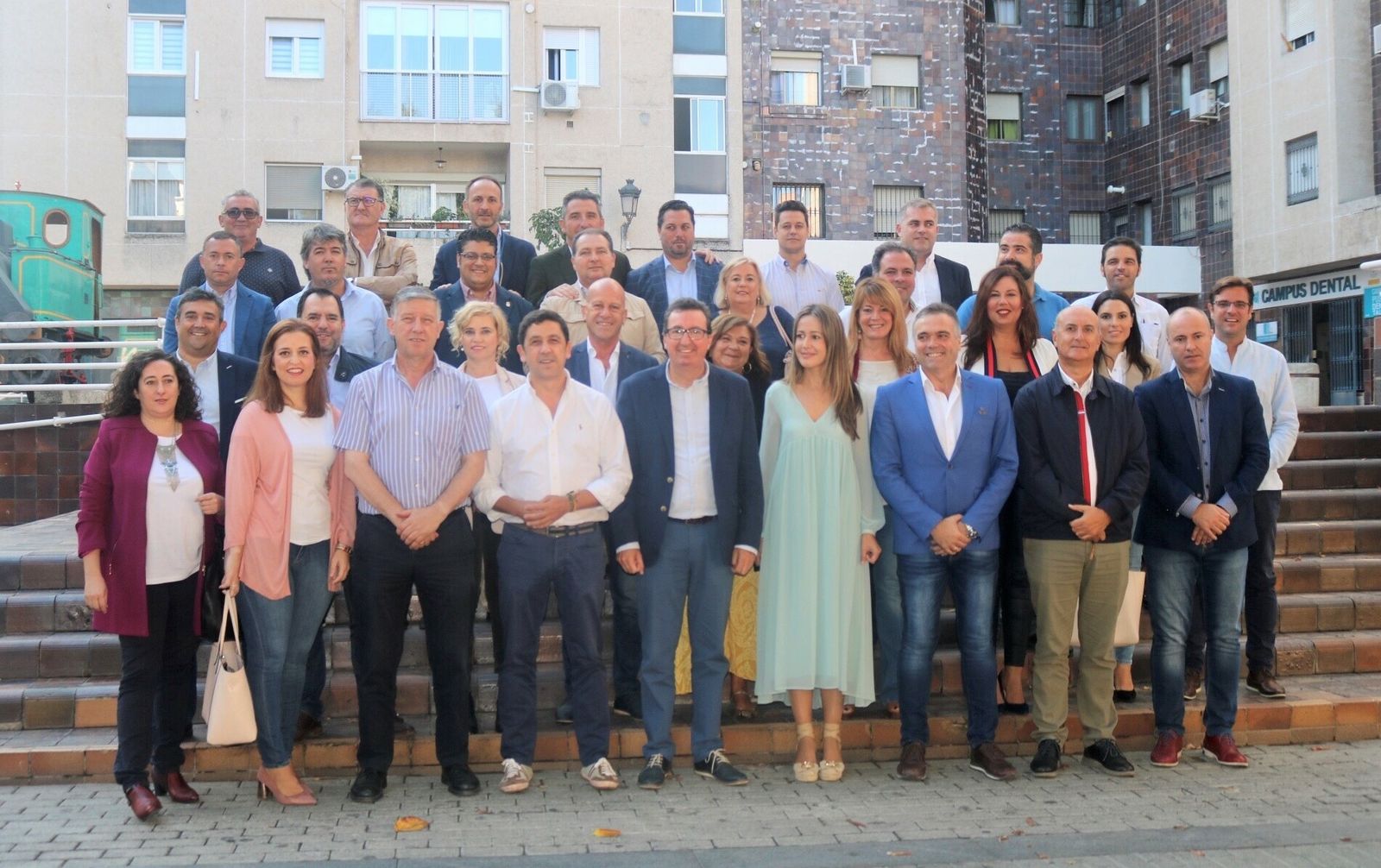 Los cargos públicos del Partido Popular de Huelva se reúnen para preparar la campaña electoral.