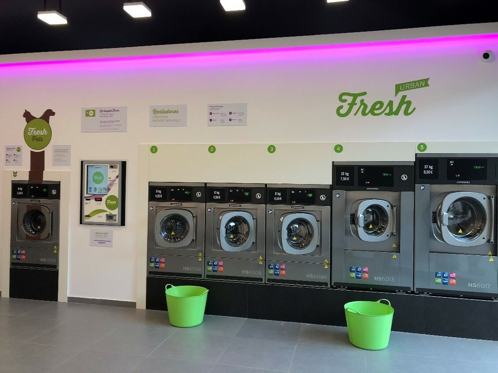 Imagen de una lavandería de Fresh Laundry.