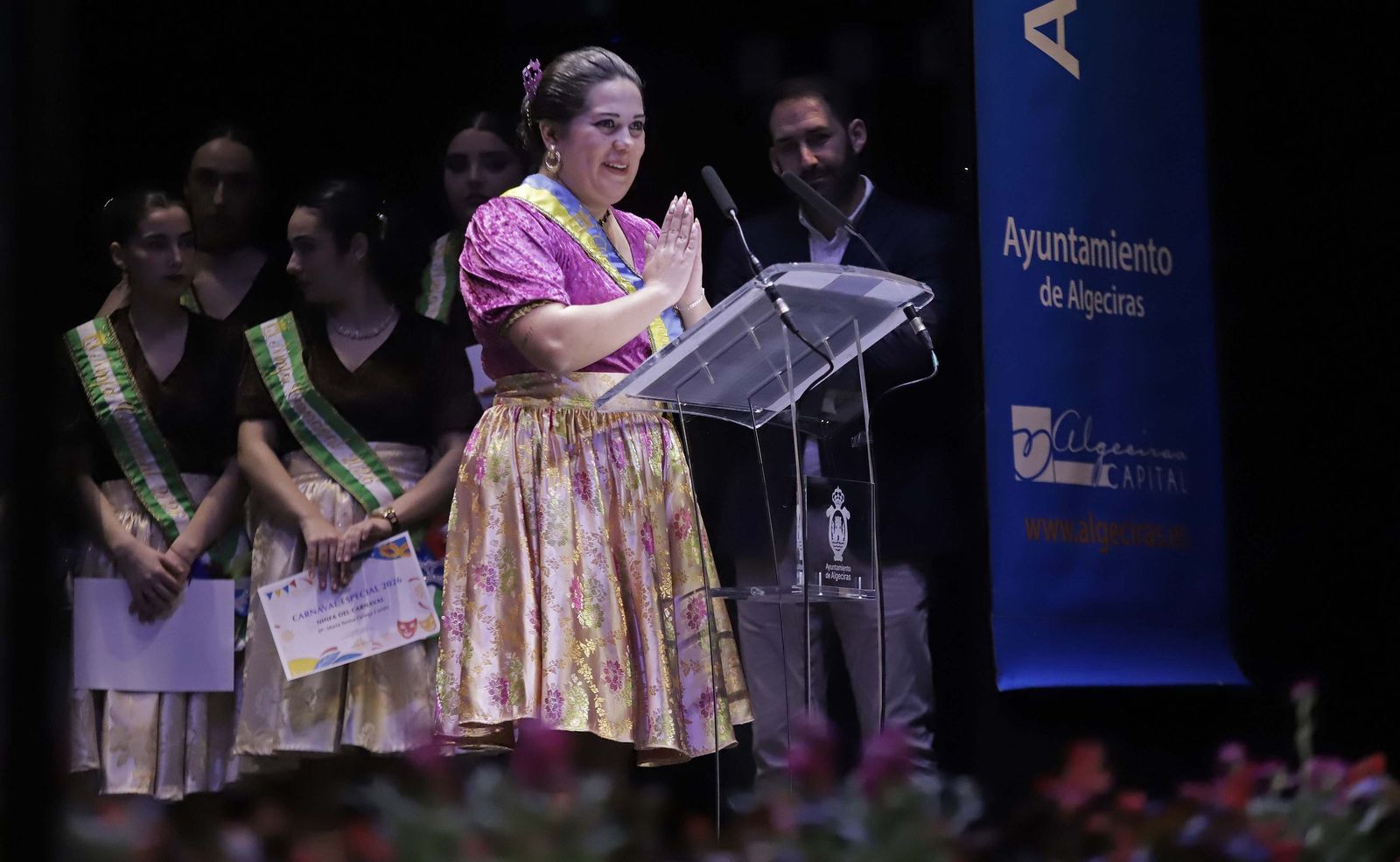 Fotos del pregón del Carnaval Especial 2026 protagonizado por Fran Amado en Algeciras