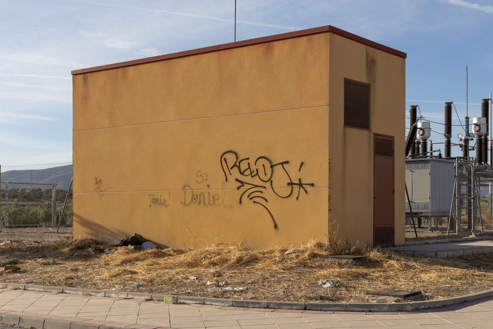 Así se encuentra el trazado del tranvía de Jaén