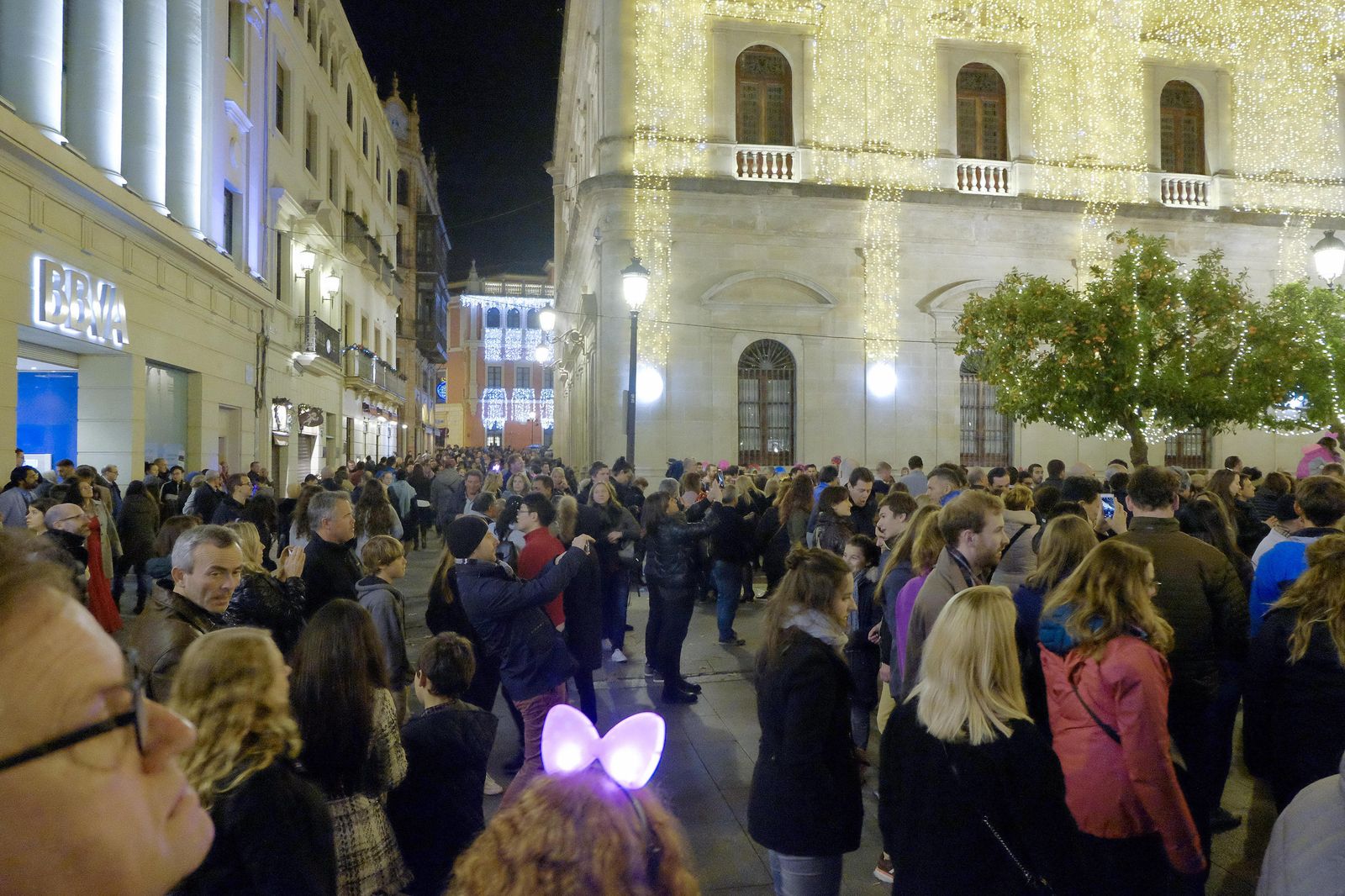 Las imágenes de la Nochevieja en Sevilla