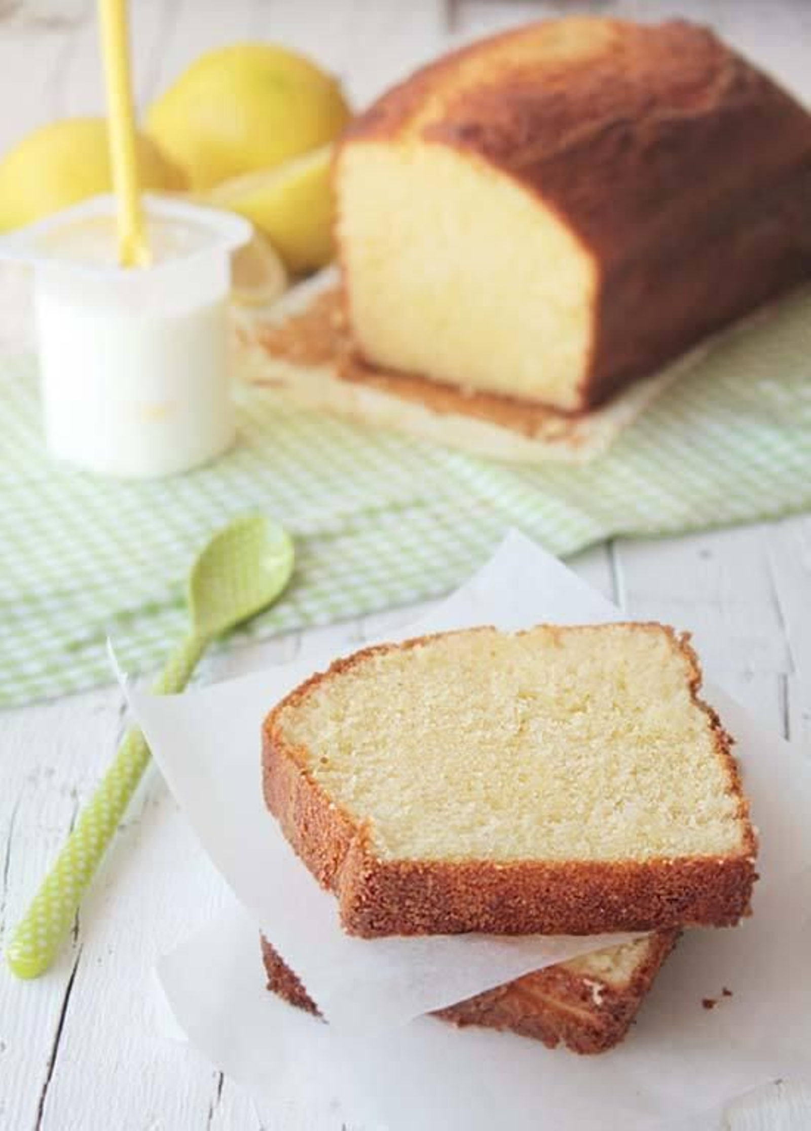 Bizcocho de yogur. Pequerecetas