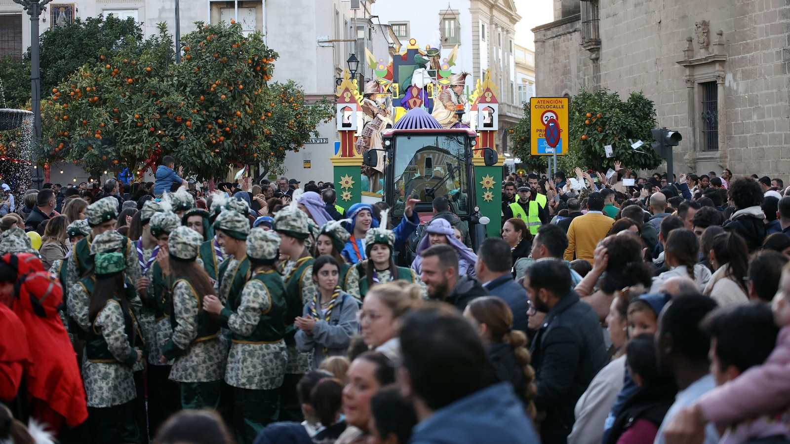 Imágenes de la cabalgata de la Cartera Real de Jerez 2024