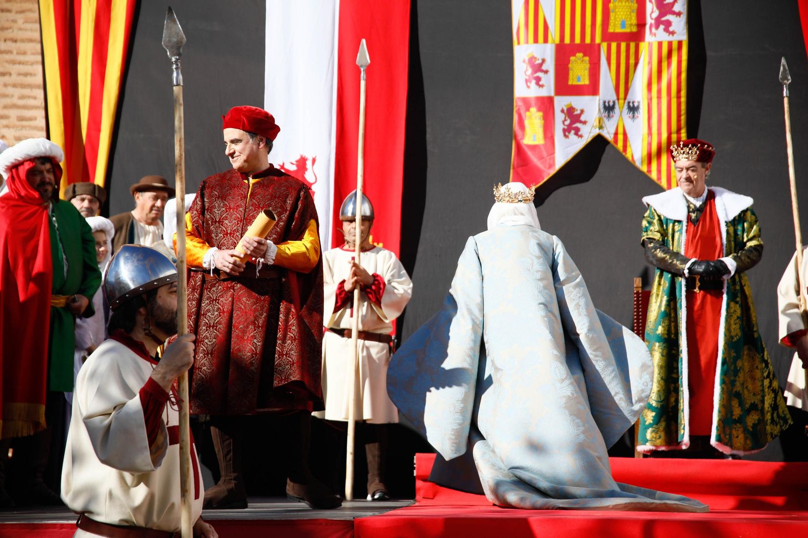La Recreación de la Pernoctación de los Reyes Católicos en Fiñana, en imágenes