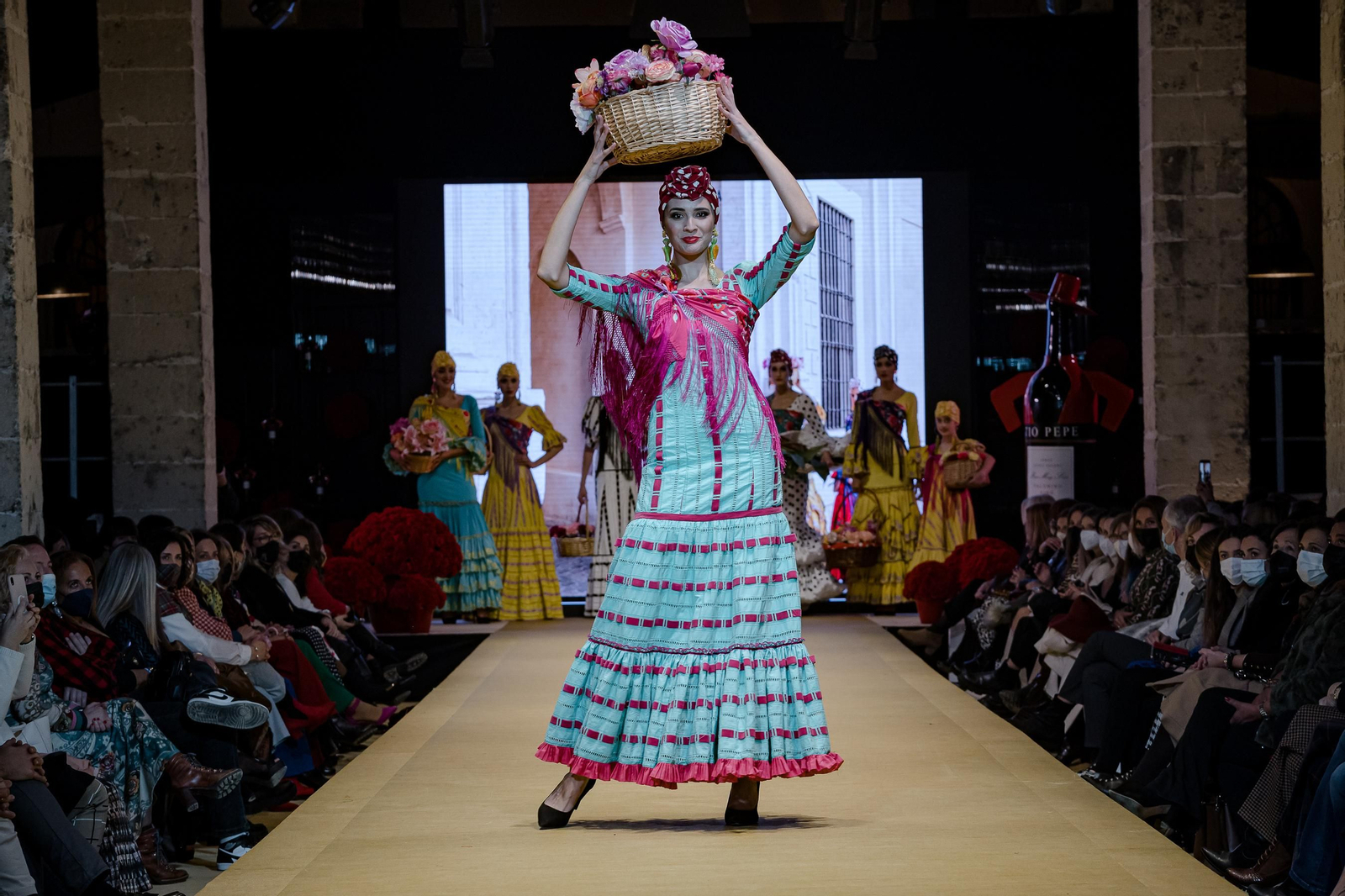 El desfile de Rocío Peralta en la Pasarela Flamenca de Jerez, todas las fotos