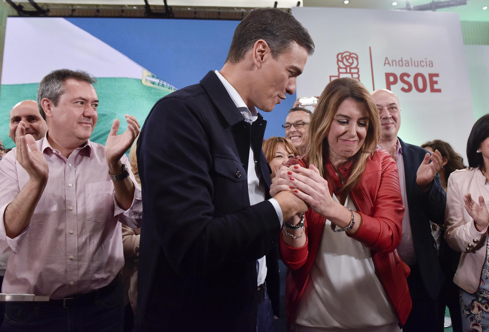 Las imágenes de la proclamación de Susana Díaz como candidata